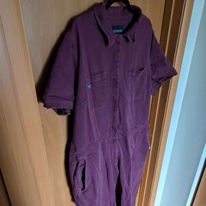 Maroon Wildfang Coverall Jumpsuit